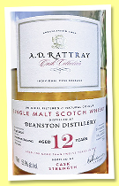 Deanston 12 yo 2011/2023 (59.9%, A.D. Rattray, bourbon barrel, cask #800049, 208 bottles)