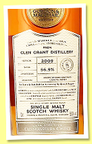 Glen Grant 14 yo 2009/2024 (56.9%, Gordon & MacPhail, Connoisseurs Choice, Kirsch Import Germany, refill sherry hogshead, cask #900927, 269 bottles) Glen Grant 14 yo 2009/2024 (56.9%, Gordon & MacPhail, Connoisseurs Choice, Kirsch Import Germany, refill sherry hogshead, cask #900927, 269 bottles)