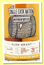Glen Grant 20 yo 2003/2024 (58.9%, Single Cask Nation, 1st fill bourbon barrel, cask #192741, 165 bottles) Glen Grant 20 yo 2003/2024 (58.9%, Single Cask Nation, 1st fill bourbon barrel, cask #192741, 165 bottles)