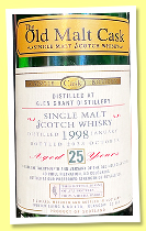 Glen Grant 25 yo 1998/2023 (50%, Hunter Laing, 25th Anniversary of the Old Malt Casks, refill barrel) Glen Grant 25 yo 1998/2023 (50%, Hunter Laing, 25th Anniversary of the Old Malt Casks, refill barrel)
