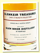 Glen Mhor 30 yo 1975/2005 (51.2%, Glenkeir Treasures, 270 bottles)
Glen Mhor 30 yo 1975/2005 (51.2%, Glenkeir Treasures, 270 bottles)