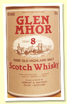 Glen Mhor 8 yo (57%, Gordon & MacPhail ‘Distillery labels’, 1980s)
Glen Mhor 8 yo (57%, Gordon & MacPhail ‘Distillery labels’, 1980s)