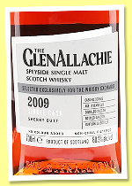 Glenallachie 14 yo 2009/2024 (60.3%, OB, for The Whisky Exchange, sherry cask, cask #900609, 261 bottles)