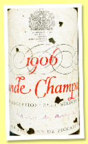 Grande Champagne 1906 (Jacksons de Piccadilly, ‘Qualité Exceptionnelle’, 1950s) Grande Champagne 1906 (Jacksons de Piccadilly, ‘Qualité Exceptionnelle’, 1950s)