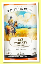 Indiana Rye 6 yo 2017/2024 (46%, The Liquid Crew by W.D.C., mashbill 95% rye, cask #32, 294 bottles) Indiana Rye 6 yo 2017/2024 (46%, The Liquid Crew by W.D.C., mashbill 95% rye, cask #32, 294 bottles)