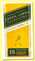 Johnnie Walker 15 yo ‘Green Label’ (43%, OB, blended malt, +/-2024)