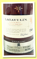 Lagavulin 30 yo 1991/2021 (45.5%, OB, Casks of Distinction, First-fill PX/Oloroso seasoned European oak, cask #5399, 482 bottles) Lagavulin 30 yo 1991/2021 (45.5%, OB, Casks of Distinction, First-fill PX/Oloroso seasoned European oak, cask #5399, 482 bottles)