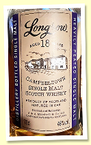 Longrow 18 yo (46%, OB, rotation 12/155, sherry)