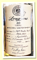 Longrow 20 yo 2001/2022 (47.9%, OB for Springbank Society, six refill barrels, 1488 bottles)
