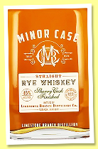 Minor Case (45%, OB, Limestone Branch Distillery Co. Straight Rye Whiskey, +/-2023) Minor Case (45%, OB, Limestone Branch Distillery Co. Straight Rye Whiskey, +/-2023)