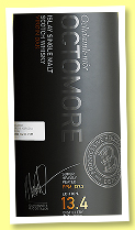 Octomore 5 yo 2016/2022 'Edition 13.4' (61.6%, OB, The Impossible Equation, virgin oak finish, 3,500 bottles) Octomore 5 yo 2016/2022 'Edition 13.4' (61.6%, OB, The Impossible Equation, virgin oak finish, 3,500 bottles)