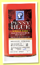 Penny Blue 13 yo 2011/2024 (60%, OB, Mauritius, Foundations, oloroso sherry, cask #220, 126 bottles) Penny Blue 13 yo 2011/2024 (60%, OB, Mauritius, Foundations, oloroso sherry, cask #220, 126 bottles)