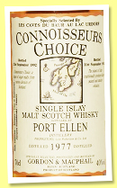 Port Ellen 1977/1992 (40%, Gordon & MacPhail, Connoisseurs Choice) Port Ellen 1977/1992 (40%, Gordon & MacPhail, Connoisseurs Choice)