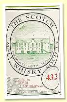 Port Ellen 1979/1988 (65.3%, Scotch Malt Whisky Society 43.3)
Port Ellen 1979/1988 (65.3%, Scotch Malt Whisky Society 43.3)