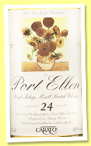 Port Ellen 24 yo 1969/1993 (40%, Gordon & MacPhail for Sestante for Carato, The Van Gogh Collection, sherry wood) Port Ellen 24 yo 1969/1993 (40%, Gordon & MacPhail for Sestante for Carato, The Van Gogh Collection, sherry wood)