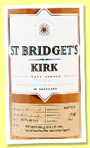 St Bridget’s Kirk ‘Solera Release Batch #3’ (48.5%, Hannah Whisky Merchants, blended malt, oloroso finish, 218 bottles, 2024) St Bridget’s Kirk ‘Solera Release Batch #3’ (48.5%, Hannah Whisky Merchants, blended malt, oloroso finish, 218 bottles, 2024)