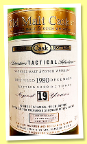 Tactical 19 yo 1980/2000 (50%, Douglas Laing, Old Malt Cask, 348 bottles) 