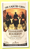 Tennessee Bourbon 8 yo 2016/2024 (53.2%, The Liquid Crew by W.D.C., straight bourbon whiskey) Tennessee Bourbon 8 yo 2016/2024 (53.2%, The Liquid Crew by W.D.C., straight bourbon whiskey)