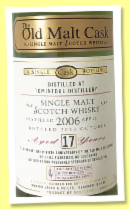 Tomintoul 17 yo 2006/2023 (50%, Hunter Laing, Old Malt Cask 25th Anniversary, refill butt, 222 bottles)