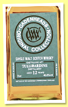 Tullibardine 12 yo (46%, Cadenhead, Original Collection, matured in palo cortado, 2024) Tullibardine 12 yo (46%, Cadenhead, Original Collection, matured in palo cortado, 2024)