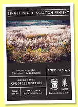 Westport 26 yo 1997/2023 (47.1%, Oxhead Whisky Company for Shelter, hogshead, cask #3301, 183 bottles)