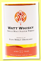 Glen Moray 11 yo 2008/2024 (54.6%, Watt Whisky, oloroso hogshead finish, 318 bottles) Glen Moray 11 yo 2008/2024 (54.6%, Watt Whisky, oloroso hogshead finish, 318 bottles)