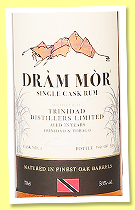 Trinidad Distillers Limited 13 yo 2009/2023 (58%, Dràm Mor, Trinidad, bourbon, cask #2, 305 bottles) 
