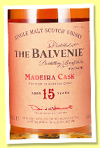 Balvenie 15 yo ‘Madeira Cask’ (43%, OB, +/-2024) Balvenie 15 yo ‘Madeira Cask’ (43%, OB, +/-2024)