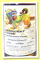 Benrinnes 15 yo 2007/2022 (55.3%, Alistair Walker Infrequent Flyers for HNWS Taiwan, Chinquapin oak finish, cask #802700, 276 bottles)