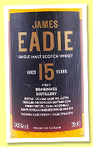 Benrinnes 15 yo 2009/2024 (54.5%, James Eadie, First fill Bual madeira finish, cask #367729, 268 bottles)