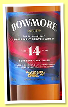 Bowmore 14 yo ‘Bordeaux cask Finish’ (43%, OB, travel exclusive, 2024) Bowmore 14 yo ‘Bordeaux cask Finish’ (43%, OB, travel exclusive, 2024)