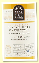 Bowmore 1997/2023 (46.1%, Berry Bros & Rudd for Kensington Wine Market, sherry butt, cask #85, 98 bottles) 