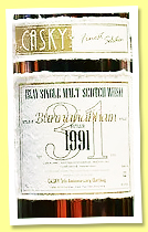 Bunnahabhain 31 yo 1991/2023 (45.4%, Casky, Finest Selection Series I, 5th Anniversary, hogshead, cask #5400) Bunnahabhain 31 yo 1991/2023 (45.4%, Casky, Finest Selection Series I, 5th Anniversary, hogshead, cask #5400)