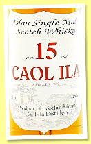 Caol Ila 15 yo 1980 (40%, Sestante, +/-1995)