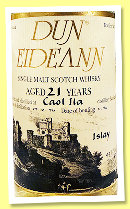 Caol Ila 21 yo 1974/1996 (43%, Dunn Eideann, Signatory Vintage for Donato, Italy)