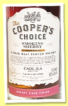 Caol Ila ‘Smoking Sherry’ (55.5, The Cooper’s Choice, oloroso sherry butt finish, vat #233, 762 bottles, 2021)