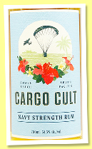 Cargo Cult ‘Navy Strength Batch No.1’ (54.5%, Small Batch Spirits Company, blended rum, Australia, +/-2024) Cargo Cult ‘Navy Strength Batch No.1’ (54.5%, Small Batch Spirits Company, blended rum, Australia, +/-2024)