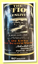 Dufftown-Glenlivet 8 yo (80°proof, OB, early 1960s) Dufftown-Glenlivet 8 yo (80°proof, OB, early 1960s)