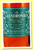 Glendronach ‘Ode to the Valley’ (46.2%, OB, The Master's Anthology, sherry and Port casks, 2024) Glendronach ‘Ode to the Valley’ (46.2%, OB, The Master's Anthology, sherry and Port casks, 2024)