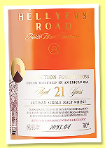 Hellyers Road 21 yo 2002/2024 (62.4%, OB for La Maison du Whisky & Kirsch Import, Australia, American oak, cask #3093.04)