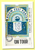 Jamaican Blended Rum (58%, Swell de Spirits, high ester, On Tour Series, for Rhum Fest Paris 2024 10 years, 200 bottles) Jamaican Blended Rum (58%, Swell de Spirits, high ester, On Tour Series, for Rhum Fest Paris 2024 10 years, 200 bottles)