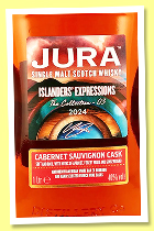 Jura 'Islander's Expression No.3 Cabernet Sauvignon cask' (40%, OB, 2024) Jura 'Islander's Expression No.3 Cabernet Sauvignon cask' (40%, OB, 2024)