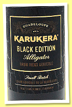 Karukera ‘Black Edition Alligator’ (45%, OB, Guadeloupe, agricole, +/-2023) Karukera ‘Black Edition Alligator’ (45%, OB, Guadeloupe, agricole, +/-2023)