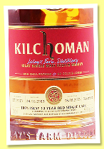 Kilchoman 10 yo 2013/2023 ‘100% Islay’ (55.5%, OB, Kensington Wine Market, ScotchGuy’s 20th Anniversary, bourbon, 243 bottles) Kilchoman 10 yo 2013/2023 ‘100% Islay’ (55.5%, OB, Kensington Wine Market, ScotchGuy’s 20th Anniversary, bourbon, 243 bottles)
