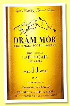 Laphroaig 11 yo (53.8%, Dràm Mor, Fifth Anniversary, refill bourbon barrel, cask #26976, 300 bottles, 2024) Laphroaig 11 yo (53.8%, Dràm Mor, Fifth Anniversary, refill bourbon barrel, cask #26976, 300 bottles, 2024)