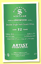 Linkwood 12 yo 2012/2024 (48%, Signatory Vintage for LMDW Artist Collective 7.0, first fill bourbon barrel, 1776 bottles) Linkwood 12 yo 2012/2024 (48%, Signatory Vintage for LMDW Artist Collective 7.0, first fill bourbon barrel, 1776 bottles)