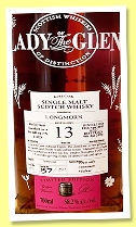 Longmorn 13 yo 2011/2024 (58.2%, Lady of the Glen, PX finish, cask #1721, 297 bottles) Longmorn 13 yo 2011/2024 (58.2%, Lady of the Glen, PX finish, cask #1721, 297 bottles)