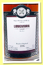 Longmorn 1976/2013 (53.7%, Malts of Scotland, bourbon hogshead, Cask #MoS 13029, 143 bottles) Longmorn 1976/2013 (53.7%, Malts of Scotland, bourbon hogshead, Cask #MoS 13029, 143 bottles)