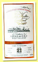Longmorn 21 yo 1992/2014 (49.7%, The Single Malts of Scotland, sherry hogshead, cask #110979, 293 bottles) Longmorn 21 yo 1992/2014 (49.7%, The Single Malts of Scotland, sherry hogshead, cask #110979, 293 bottles)