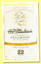 Longmorn 22 yo 1997/2020 (58.7%, The Single Malts of Scotland, hogshead, cask #163301, 240 bottles) Longmorn 22 yo 1997/2020 (58.7%, The Single Malts of Scotland, hogshead, cask #163301, 240 bottles)